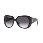 Women's Logo Oversized Square Sunglasses // Black