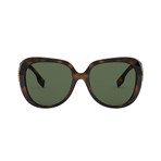 Women's Logo Oversized Square Sunglasses // Havana Brown