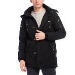 Marsden Coat // Black (XL)