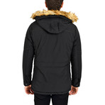 Griffin Coat // Black (XL)