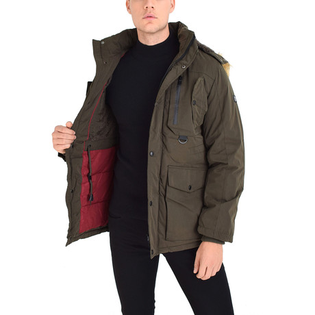 Hall Coat // Dark Green (XS)