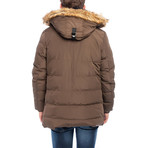 Marston Coat // Brown (XL)