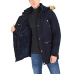 Cooper Coat // Navy Blue (XL)