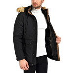 Griffin Coat // Black (XL)
