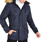 Nelson Coat // Navy Blue (L)