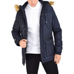 Nelson Coat // Navy Blue (L)