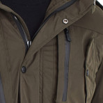Hall Coat // Dark Green (XL)
