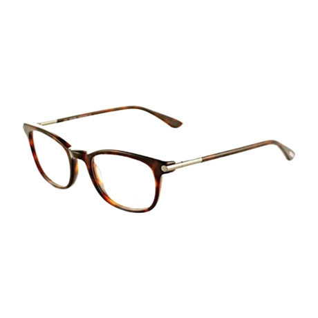 Unisex Square Eyeglasses // Dark Tortoise