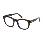 Unisex Square Eyeglasses // Dark Havana