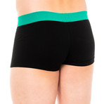 Boxers Seasonal // Black + Green + Blue + Lilac // Pack of 3 (M)