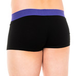 Boxers Seasonal // Black + Green + Blue + Lilac // Pack of 3 (M)