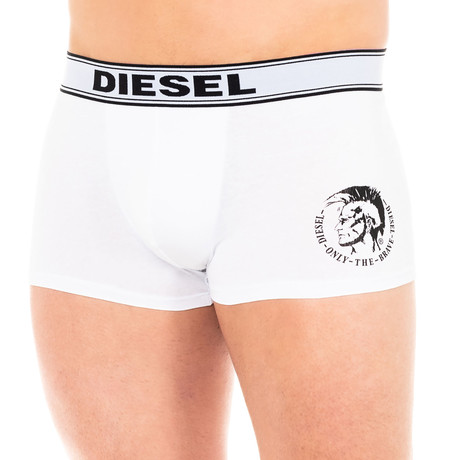 Boxers // White + Blue + Black // Pack of 3 (M)