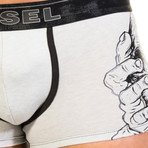 Boxer Damien // Light Gray + Black (XS)