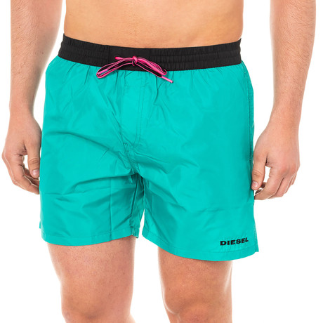 Swimwear // Green + Black (M)