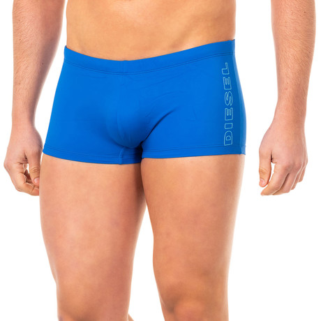 Boxer Swimsuit // Blue (M)