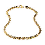 Steel Rope Chain // 8mm // Gold (24"L)