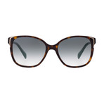 Men's Logo Square Sunglasses // Havana Brown I