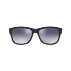 Men's Linea Rossa Logo Rectangle Sunglasses // Blue