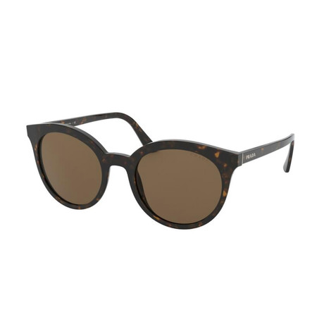 Men's Logo Square Sunglasses // Havana Brown II