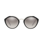 Women's Logo Phantos Sunglasses // // Black + Silver