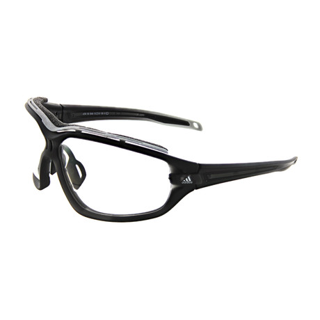 Adidas // Unisex Evil Eye Rectangular Sunglasses // Coal Reflective