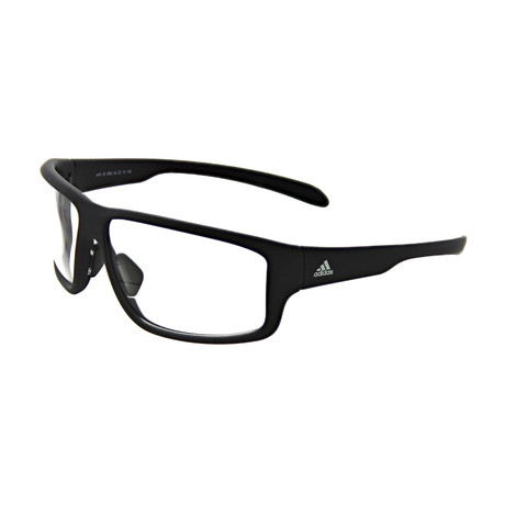 Adidas // Unisex Kumacross Rectangular Sunglasses // Matte Black