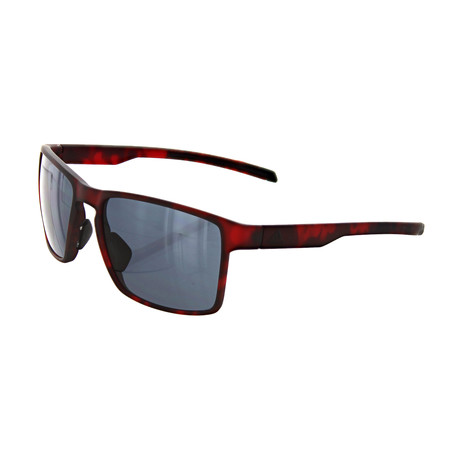 Adidas // Unisex Wayfinder Square Sunglasses // Red Havana