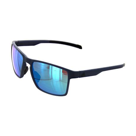 Adidas // Unisex Wayfinder Square Sunglasses // Matte Raw Steel