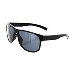 Adidas // Unisex Sprung Square Sunglasses // Shiny Black + Gray