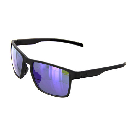 Adidas // Unisex Wayfinder Square Sunglasses // Matte Coal
