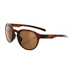 Adidas // Unisex Proshift Round Sunglasses // Brown Havana