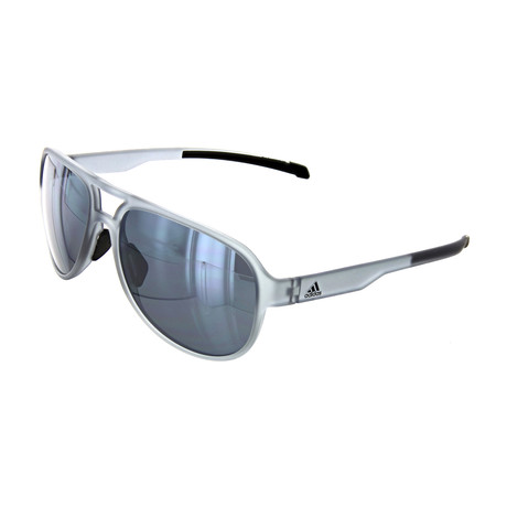 Adidas // Unisex Pilot Sunglasses // Transparent Gray