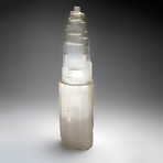 Polished Natural Cats-Eye Selenite Tower