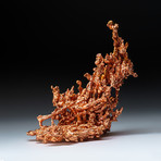 Genuine Copper Abstract Sculpture