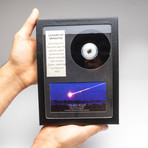 Genuine Chelyabinsk Meteorite + Display Frame