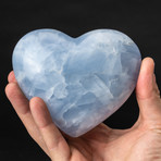 Blue Calcite Heart v.2