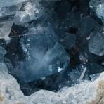 Blue Celestite Geode