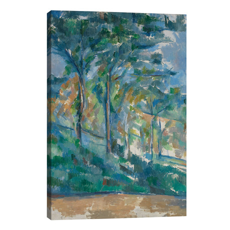 Landscape, c.1900 // Paul Cezanne (12"W x 18"H x 0.75"D)