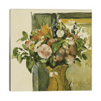 Flowers in a Vase // Paul Cezanne (12"W x 12"H x 0.75"D)