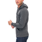 Kangaroo Two-Pocket Hoodie // Gray (Medium)