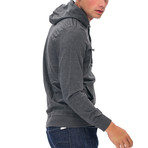 Kangaroo Two-Pocket Hoodie // Gray (Medium)