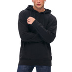 Charles Hoodie + Kangaroo Pocket // Black (Medium)