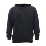 Charles Hoodie + Kangaroo Pocket // Black (Medium)