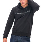 Kangaroo Two-Pocket Hoodie // Black (Medium)