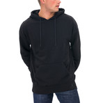 Charles Hoodie + Kangaroo Pocket // Black (Medium)