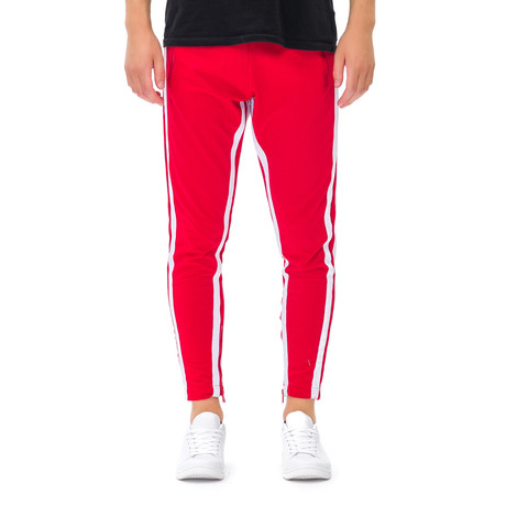Dustin Track Pants // Red (Medium)