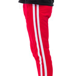 Dustin Track Pants // Red (Medium)