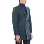 Simon Slim Fit Coat // Green (Euro: 50)