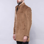Tahoe Slim Fit Coat // Tobacco (Euro: 48)