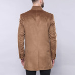 Tahoe Slim Fit Coat // Tobacco (Euro: 48)